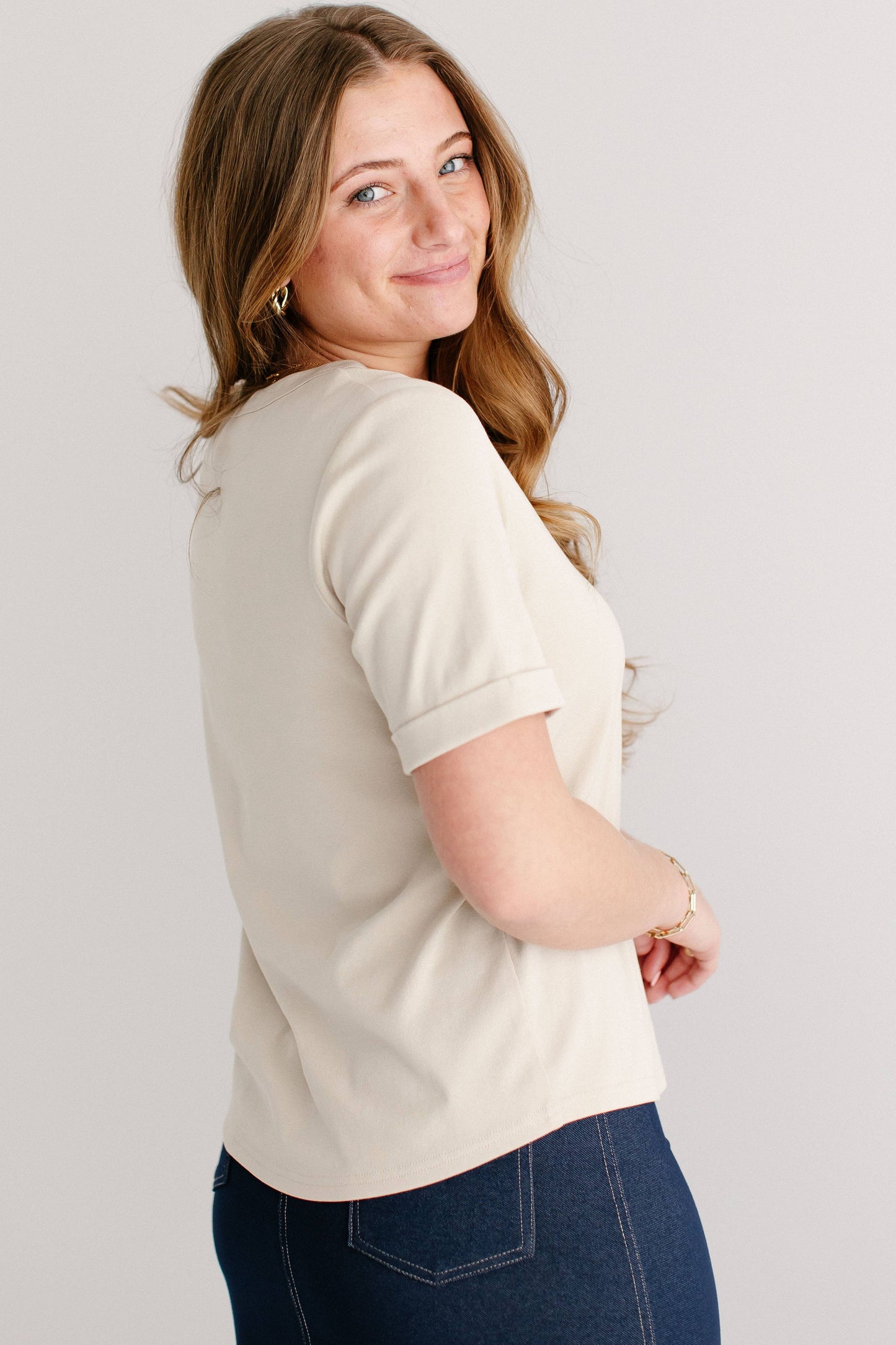 'Shay' Henley Top