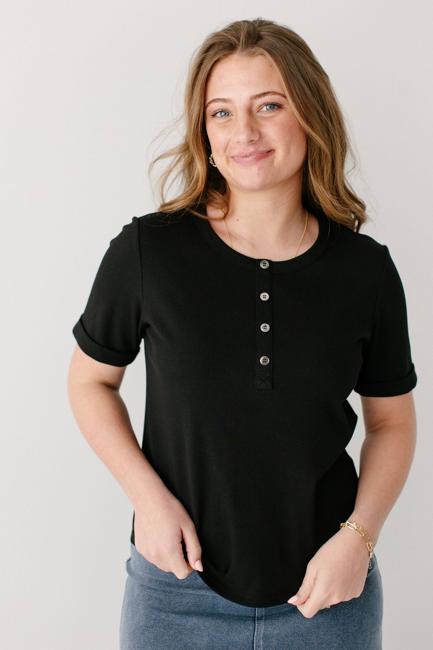 'Shay' Henley Top
