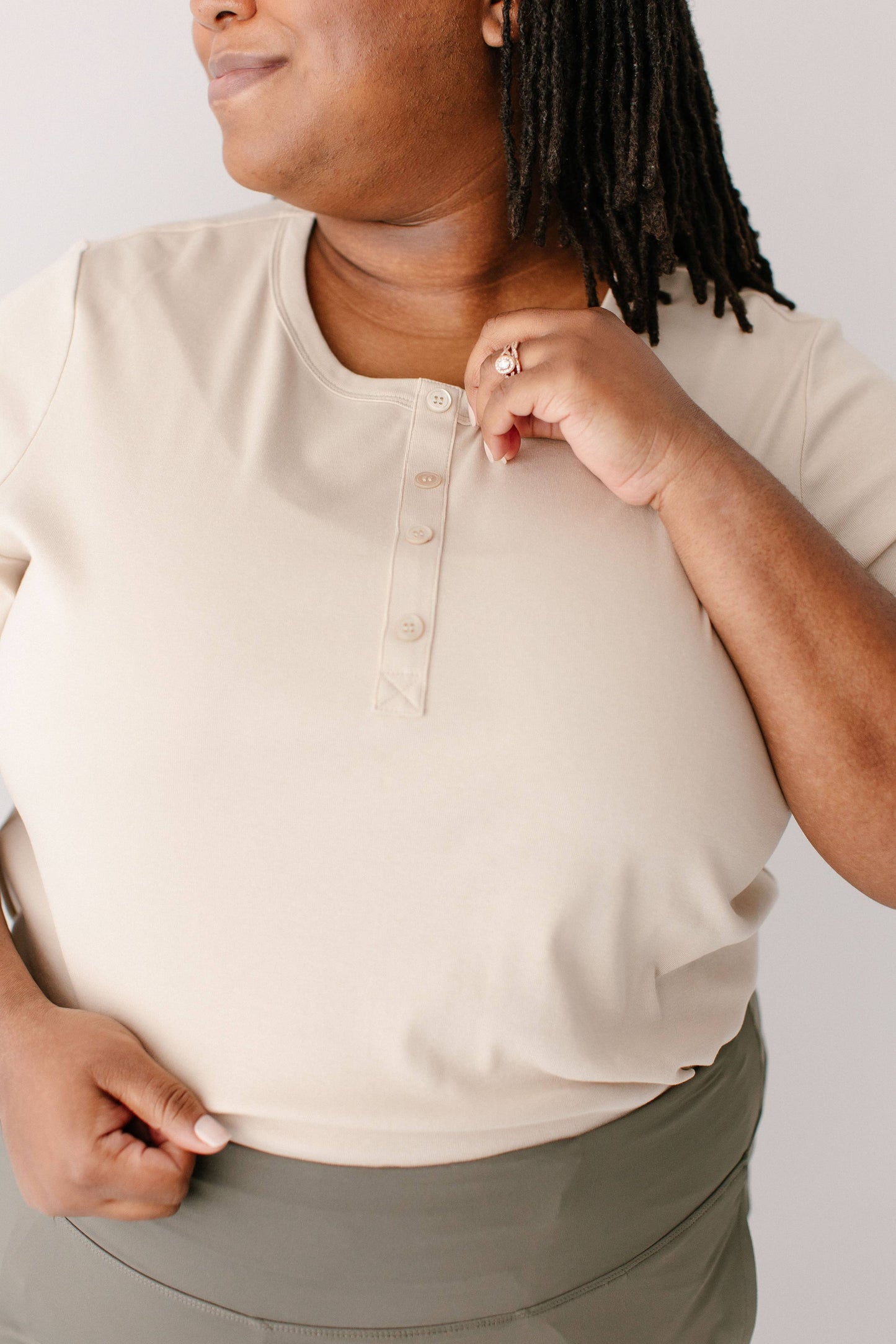 'Shay' Henley Top