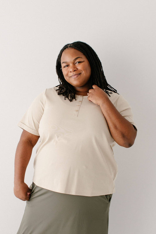 'Shay' Henley Top