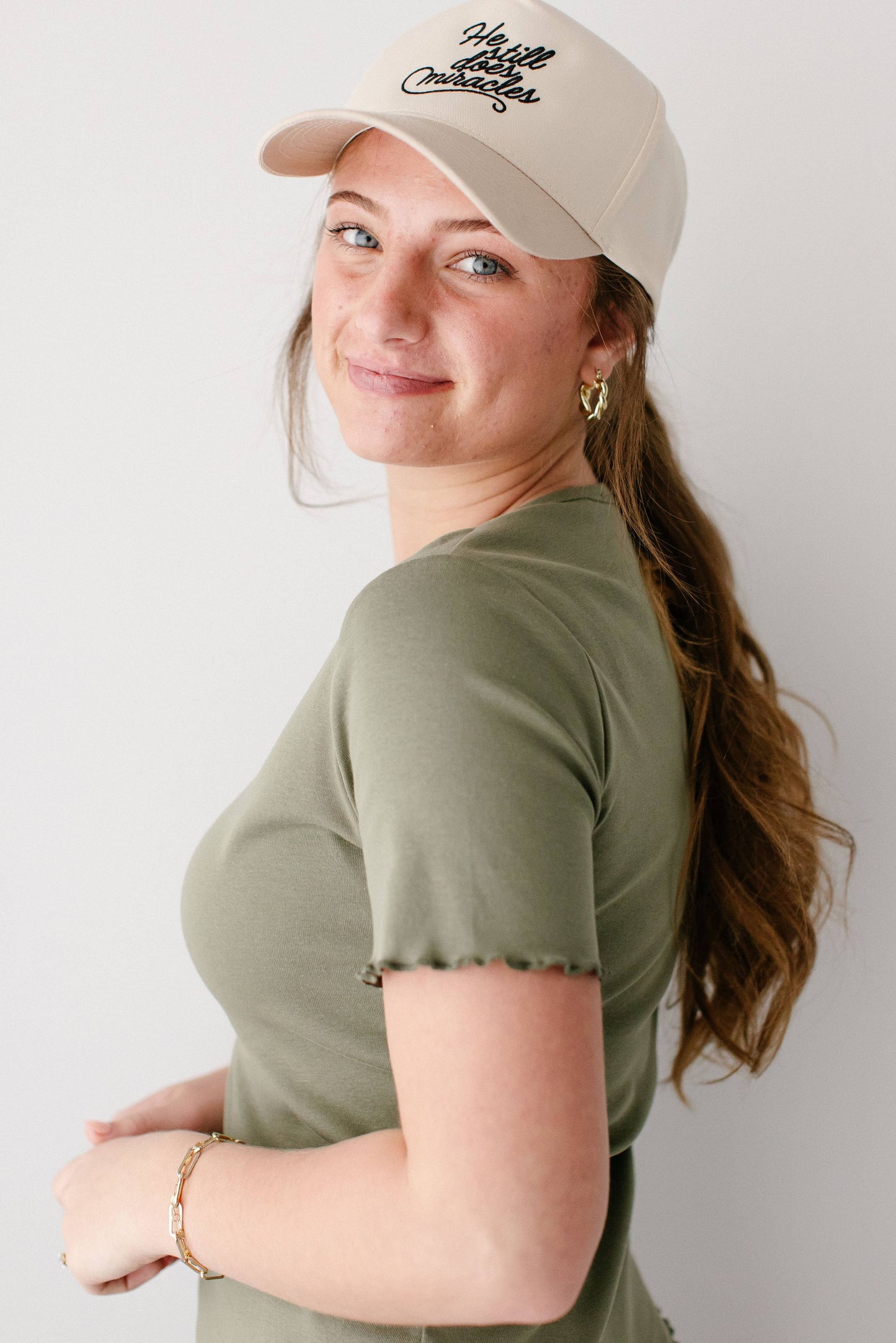 'Hillary' Lettuce Hem Top